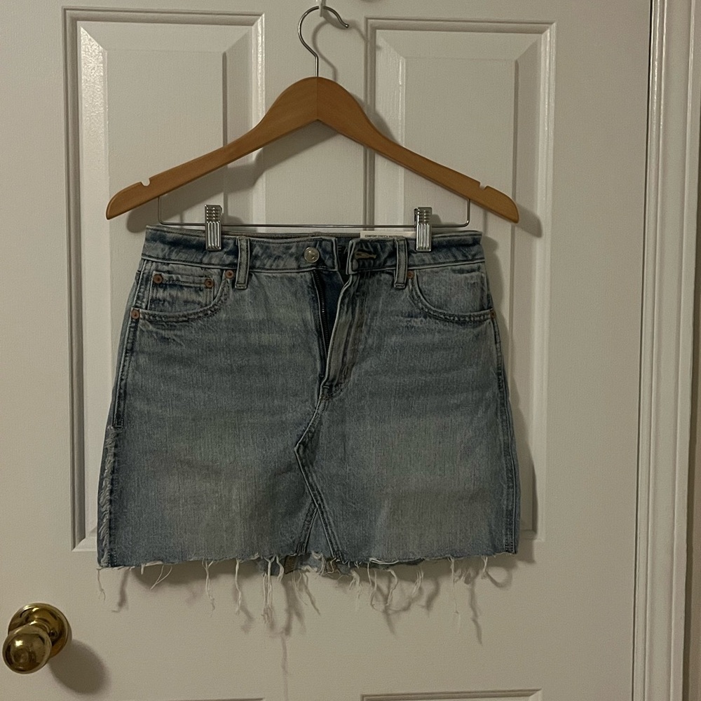 Denim Mini Skirt